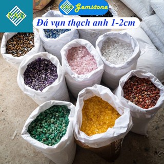 Đá Vụn Thạch Anh Tự Nhiên PAG, Đá Vụn Nhiều Màu Dùng Trang Trí Nhà Cửa, Dải Bể Cá - D02