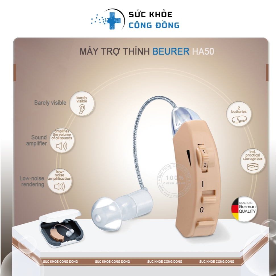 Máy trợ thính Beurer HA50