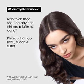 TINH CHẤT MỌC TÓC L’OREAL DẠNG XỊT SERIOXYL ADVANCED 90ML