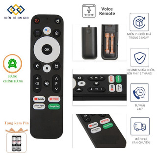   CHÍNH HÃNG PHÍM ÊM Điều khiển GIỌNG NÓI VOICE đầu box Android Box MECOOL Z8 TV98 KM7 2 1 6 3 plus-NÚT XANH 