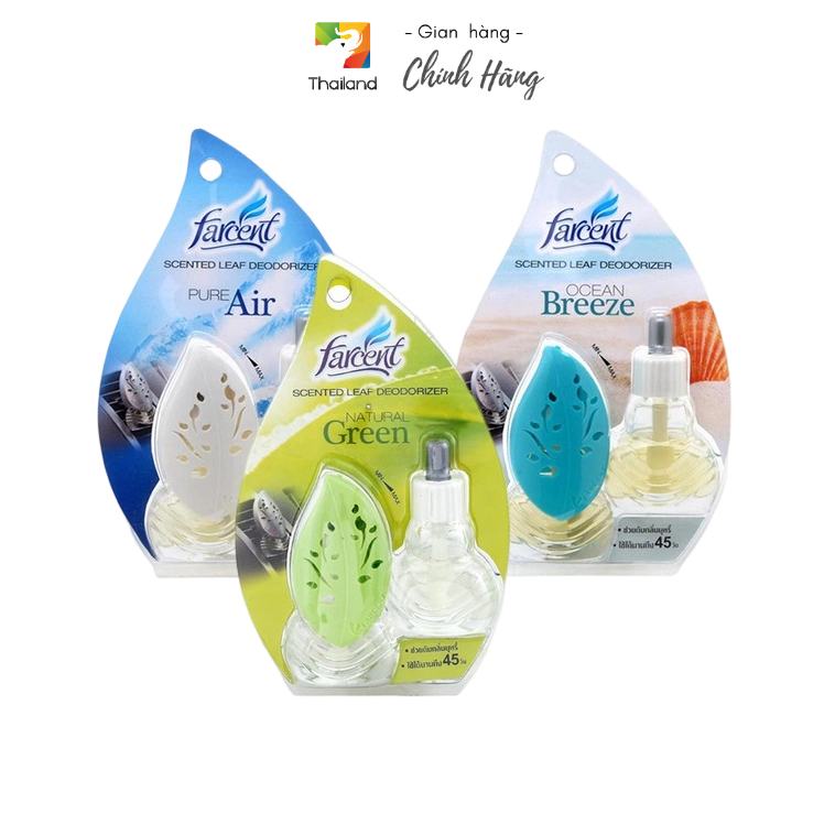 tınh dầu khử mùi xe hơi Farcent Scented Left Deodorizer