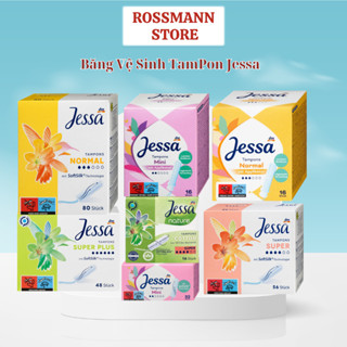Tampon - Băng vệ sinh Tampon (Jessa, Ob, Fecelle) hộp đủ size - Hàng Đức