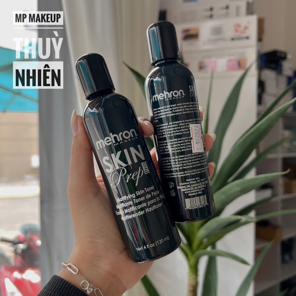 Toner MEHRON skin prep pro  giúp cân bằng da trước trang điểm, giữ lớp makeup hoàn hảo