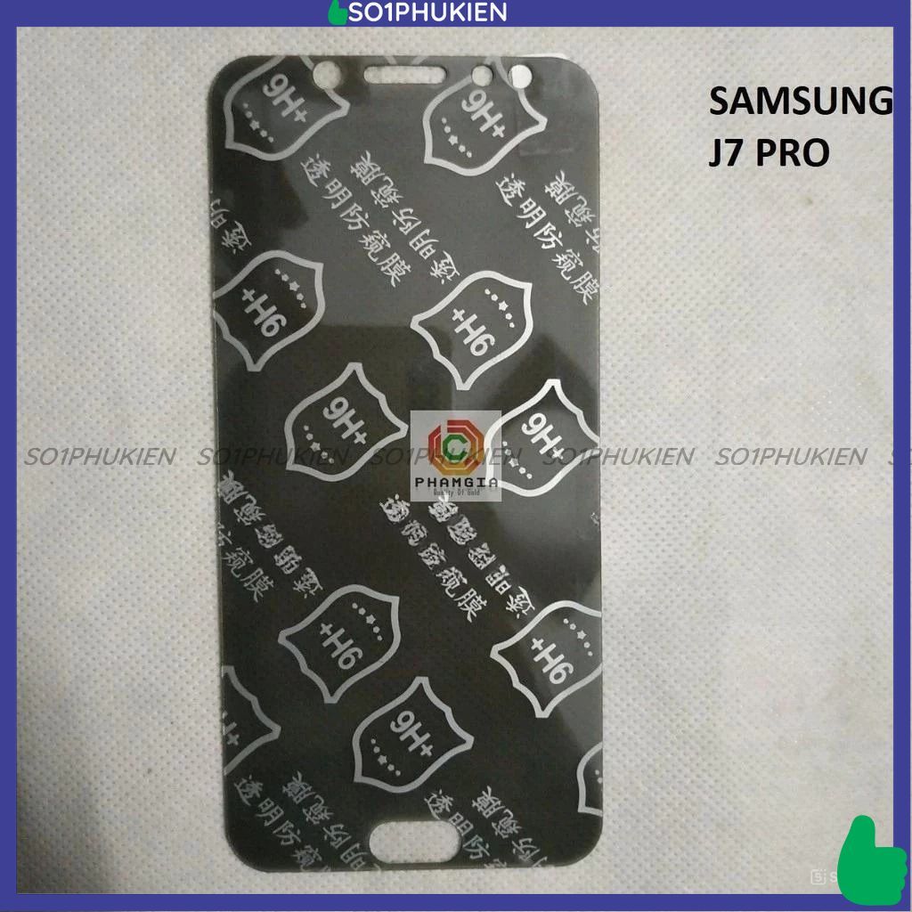 Dán cường lực chống nhìn trộm Samsung J7 2015 / J7 2016 / J7 Prime / J7 Pro / J7 max / J7 Plus / J7 