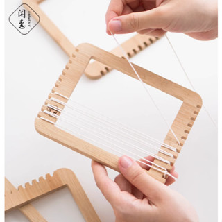  Khung gỗ đan Móc Len Thủ Công Cho Người Mới Bắt Đầu-Bộ Dụng Cụ Dệt Tranh Đan Len Thủ Công Tiện Dụng- Chip handmade 