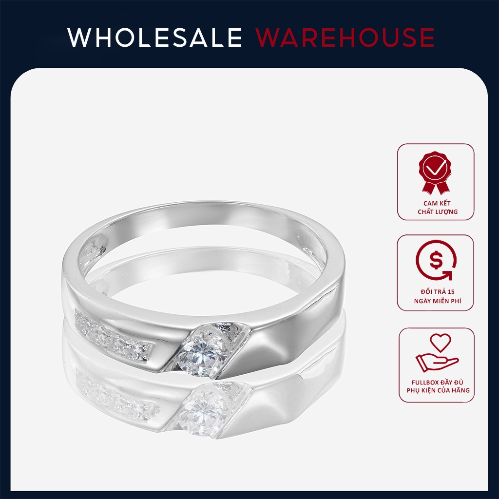 Nhẫn bạc nữ Elegant Silver Ring 8281 bạc s925