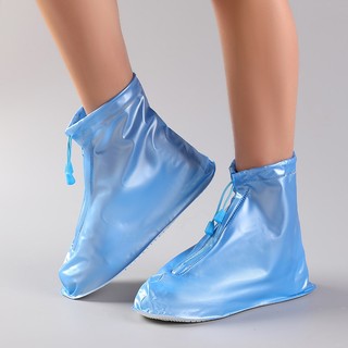 Bọc giày nam nữ PVC midtop, bao giày chống mưa nhiều màu sắc