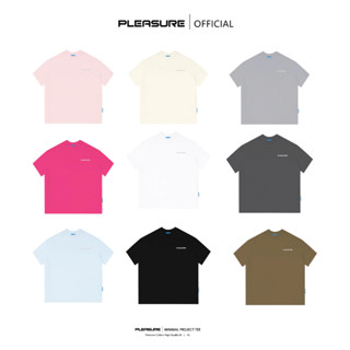 Áo Thun Form BOXY PLEASURE / Tráng Gương Bạc Premium, Áo phông Unisex nam nữ Cotton 260GSM PL08