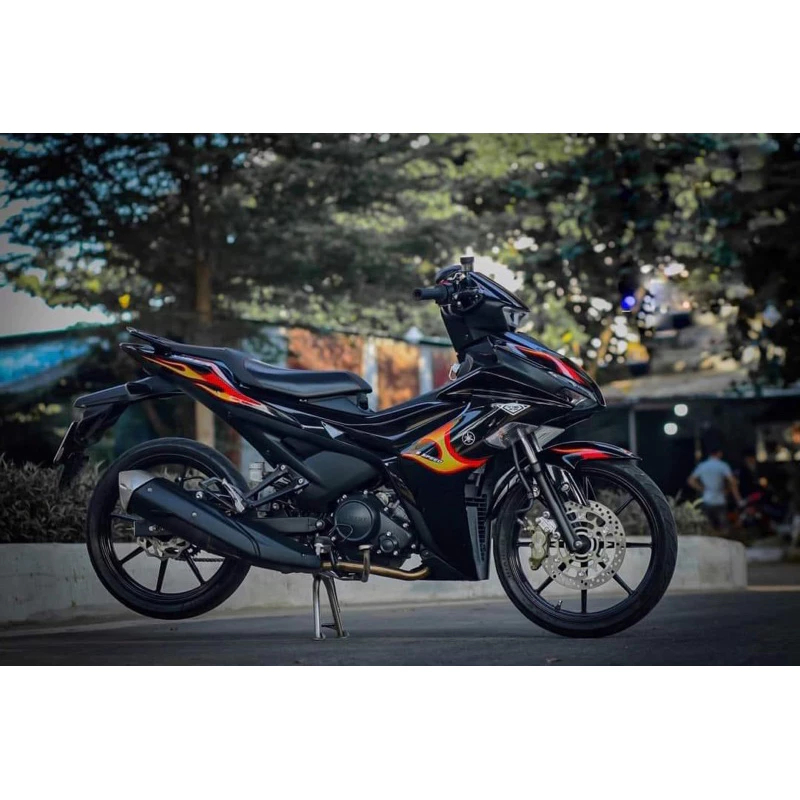 Tem rời Exciter 155 đen lửa đỏ vàng (12)