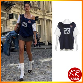 (QC loại 1) Áo Thun Lệch Vai Nữ KARA 530- Form rộng 3 size lựa chọn, Chất Thun mềm mát co giãn