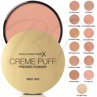 (Hộp Trầy) Phấn phủ Max Factor Creme Puff Powder Compact - Natural 21gr