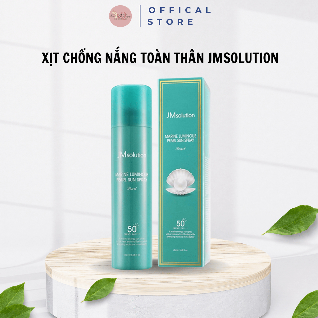 Xịt chống nắng toàn thân JMsolution SPF 50 PA+++ 180ml