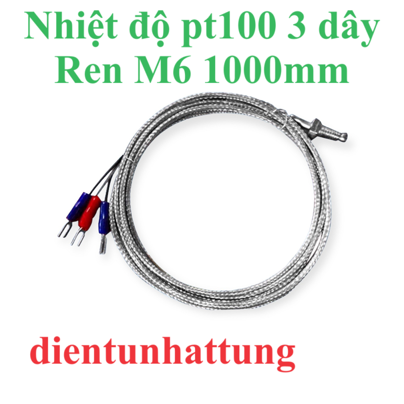 PT100 3 DÂY M6, M10, M12 WZP-A , CẢM BIẾN NHIỆT ĐỘ PT100