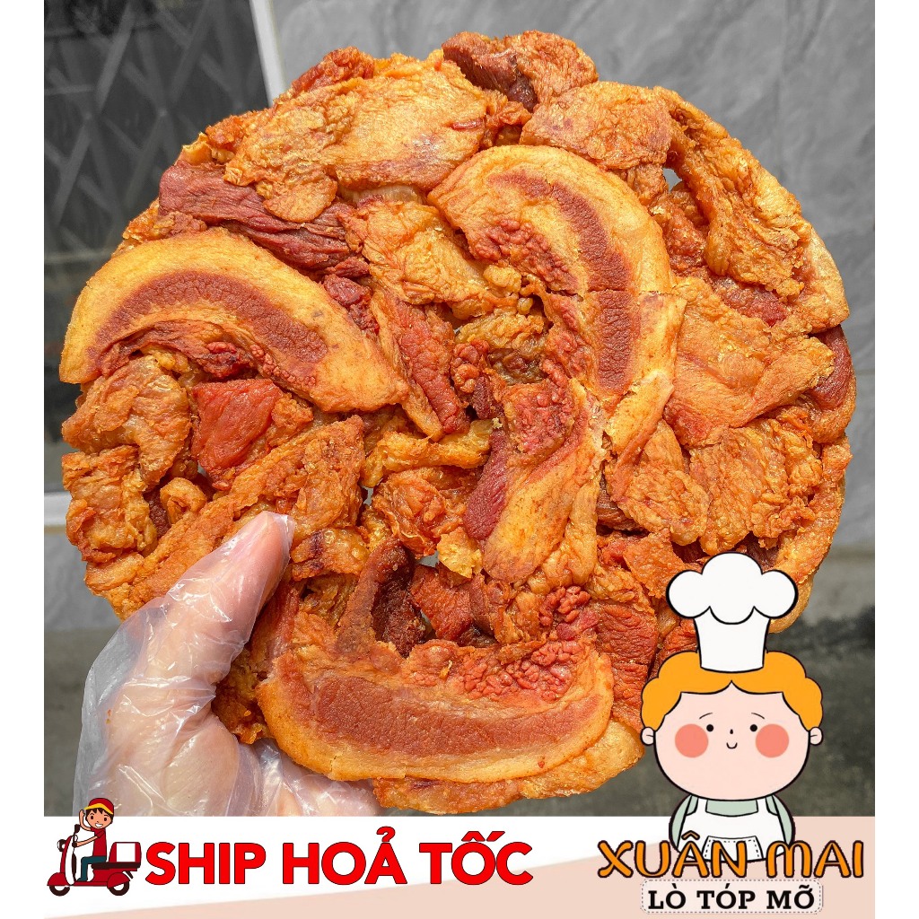  Tóp mỡ bánh Giòn siêu ngon-500g 