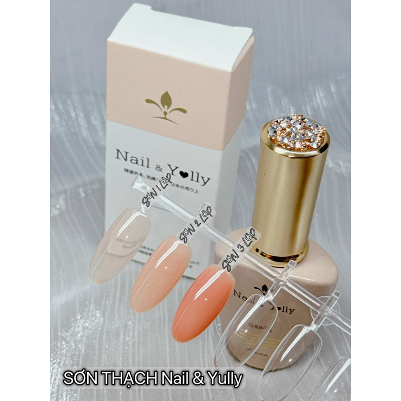 sơn lẻ thạch hồng cam yolly