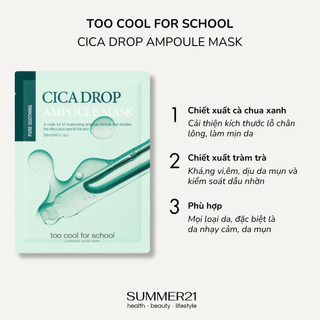 Mặt nạ giấy TOO COOL FOR SCHOOL