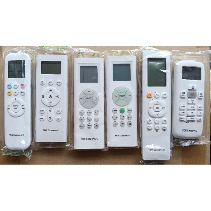 [Chọn giống remote đang dùng] REMOTE MÁY LẠNH CASPER