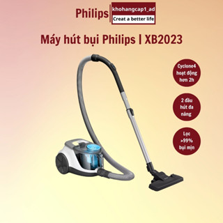 Máy hút bụi gia đình Philips công suất lớn 1500W có hộc chứa XB2023 /81 - khohangcap1_ad