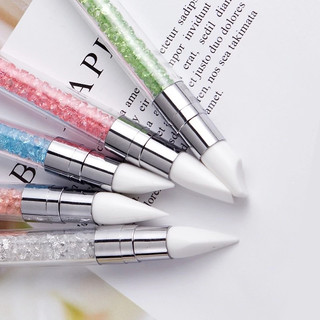 bút đẩy sticker 2 đầu silicon phụ kiện làm nail