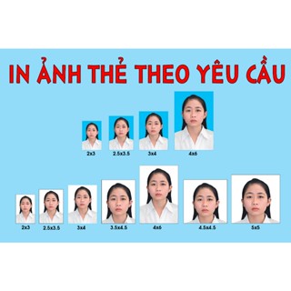 [Giao nhanh HCM] IN ẢNH THẺ THEO YÊU CẦU