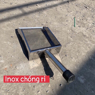 SÀNG CÁT[ INOX CHỐNG RỈ ], Sàng phân gà chọi, dọn chuồng gà tiện lợi, phụ kiện gà chọi