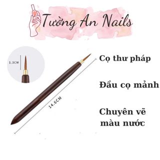  Cọ thư pháp chuyên vẽ màu nước cao cấp nails 