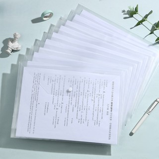  COMBO 5 Túi Clear Đựng Tài Liệu A4 Dẻo Trong Suốt File Đựng Hồ Sơ Lưu Trữ Giấy Tờ Tiện Lợi 