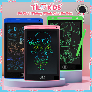  Đồ chơi trẻ em bảng vẽ điện tử cảm ứng tự xoá màn LCD TILO KIDS kèm bút giúp bé trong việc học tập 