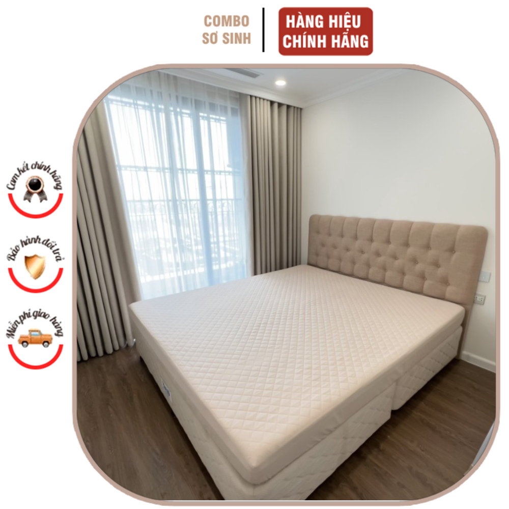 Ga Chống Thấm Xuất Hàn, MNN125 Cho Bé Topper Chống Thấm Bảo Vệ Đệm Chất Liệu Mềm Mại Mát Mịn