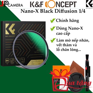 Kính lọc Filter K&F Concept Nano-X Black Diffusion 1/4, Chính hãng, Quà tặng hấp dẫn