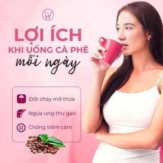 Cà Phê Mâm Xôi Giảm Cân Raspberry Coffee Chính Hãng Hộp 15 Gói - hàng chấm tem