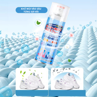Chai Xịt Khử Mùi Giày Dép NaNo Bạc 260ml, Xịt Khử Mùi Hôi Chân Nano Ngăn Ngừa Hôi Chân Hiệu Quả