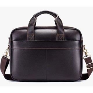 [Da thật] Cặp công sở nam da bò thật CD312VB (Đen/Nâu sẫm) - 100% da thật, BH 3 năm