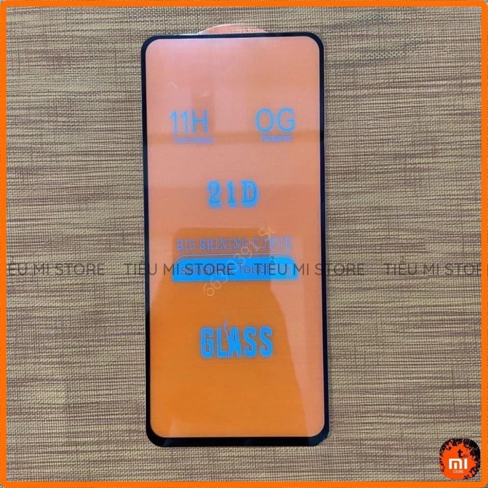 Kính cường lực Samsung Galaxy M62 full màn hình, không chấm liti