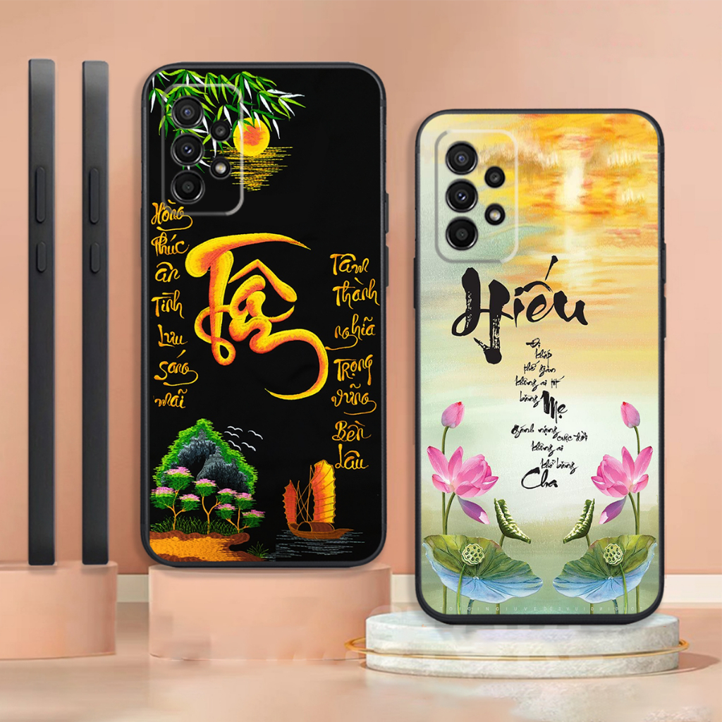 Ốp lưng Samsung A13 / A23 / A33 / A53 / A73 in hình thư pháp tài,lộc,bình an giá rẻ