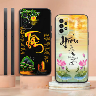 Ốp lưng Samsung A13 / A23 / A33 / A53 / A73 in hình thư pháp tài,lộc,bình an giá rẻ