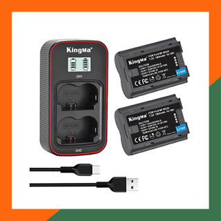 Bộ 2 Pin + Sạc Đôi Kingma NP-W235 Dùng Cho Máy Ảnh FUJIFILM
