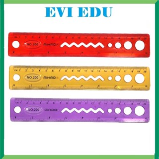  Set 10 thước dẻo 20cm   Thước kẻ dẻo nhiều màu sắc thời trang 