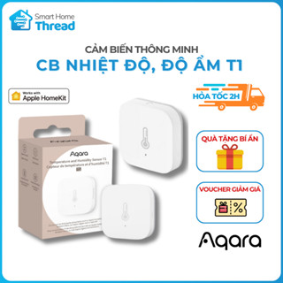 Cảm biến nhiệt độ, độ ẩm Aqara T1 - Zigbee, theo dỗi chỉ số trên điện thoại, HomeKit 2024.