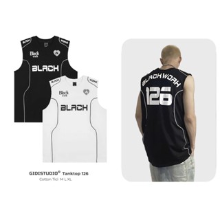 Áo phông TankTop 126 cổ tròn phong cách UNISEX Nam/Nữ form rộng cá tính - áo thun ba lỗ không tay mềm mịn, thoáng mát