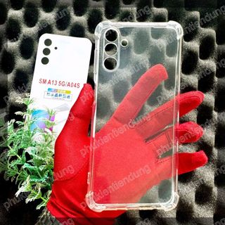 Ốp Lưng Samsung A13 5G / A04s 4G Dẻo Trong Suốt Chống Va Đập Có Gù Bảo Vệ 4 Gốc Silicon Cao Cấp