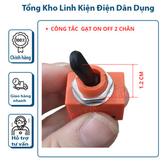 Công tắc gạt on off 2 chân
