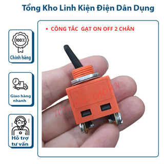 Công tắc gạt on off 2 chân