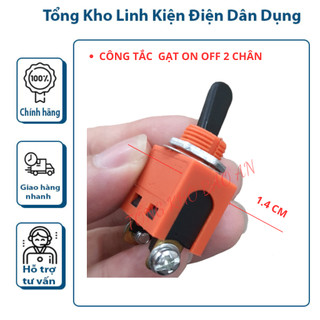 Công tắc gạt on off 2 chân
