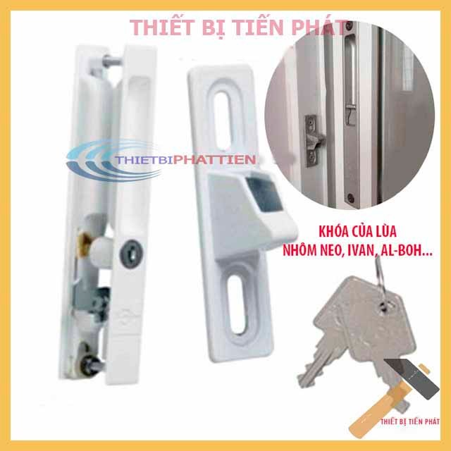 Ổ KHOÁ CỬA LÙA, KÍNH, NHÔM IVAN, NEO (Chính Hãng)