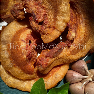 Tóp mỡ NGUYÊN VỊ miếng rờiGIÒN-500g