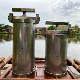 Khuôn Gói Giò Inox 304 Dày Dặn Chắc Chắn Có Van Nén Ép Chặt | Khuôn Gói Giò Thủ, Giò Xào