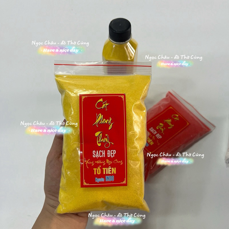 CÁT VÀNG KIM SA ĐẶT LƯ HƯƠNG