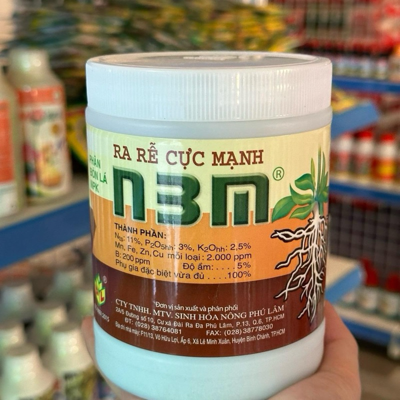 Phân Bón N3M, RA RỄ CỰC MẠNH N3M 500g - chính hãng Nông Phú Lâm