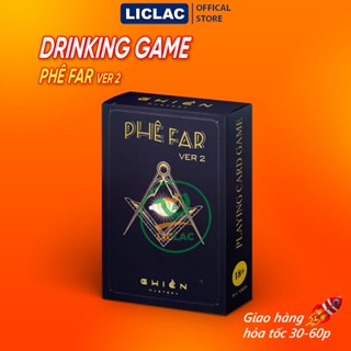 Bộ bài nhậu PHÊ FAR ver 2 - Drinking game bản nâng cấp chơi vui vẻ với bạn bè, cuộc nhậu thêm say